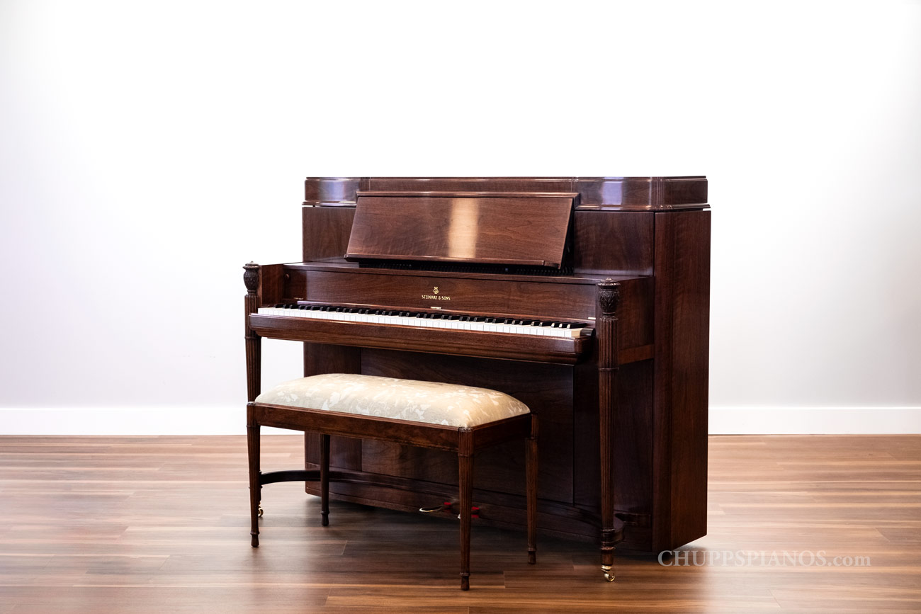 Steinway & Sons Upright/Vertical Pianos | Chupp's Piano Service, Inc.