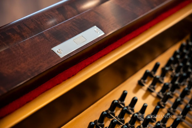 Case Lock - Chupp's Pianos - Model C, Steinway Semi-Concert Grand Piano