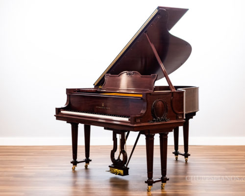 1917 Steinway & Sons Model O Grand Piano - Louis XVI Art Case Grand Piano - Hand Carved - Restored Piano by Chupp's Piano Service