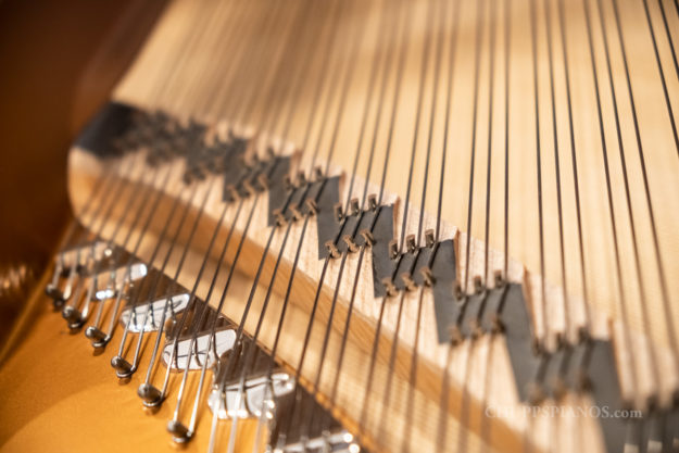 Soundboard Bridges/Bridge Caps - Steinway & Sons Model A, Style II Grand Piano #111324 - Piano Restoration