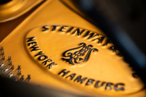 Steinway & Sons Model B Grand Piano - Cast Iron Plate - Steinway Logo