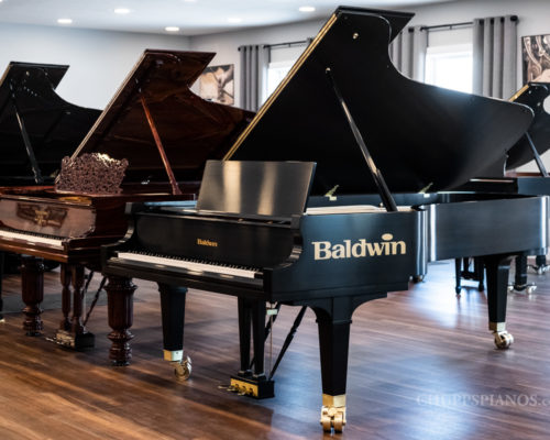 Baldwin Model SD-10 Concert Grand Piano #324435 - Satin Ebony - Concert Grand Piano Restoration by Chupp's Piano Service, Inc.