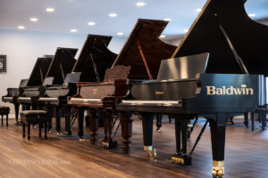 Baldwin, Steinway, and Mason & Hamlin Concert Grand Pianos | Chupp's Piano Service Showroom
