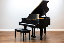 Kawai KG-1E Grand Piano #1784962 - Satin Ebony - For sale from Chupp's Pianos - Used Pianos for Sale