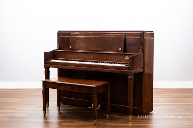 Crown Jewel Art Case Steinway & Sons Model #45 Vertical Upright Piano #555002 - Chupp's Pianos - Model 45 Vertical