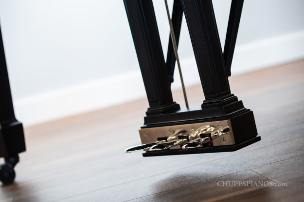 Steinway Pedal Lyre - Model L Grand Piano - Piano Restoration by Chupp's Pianos