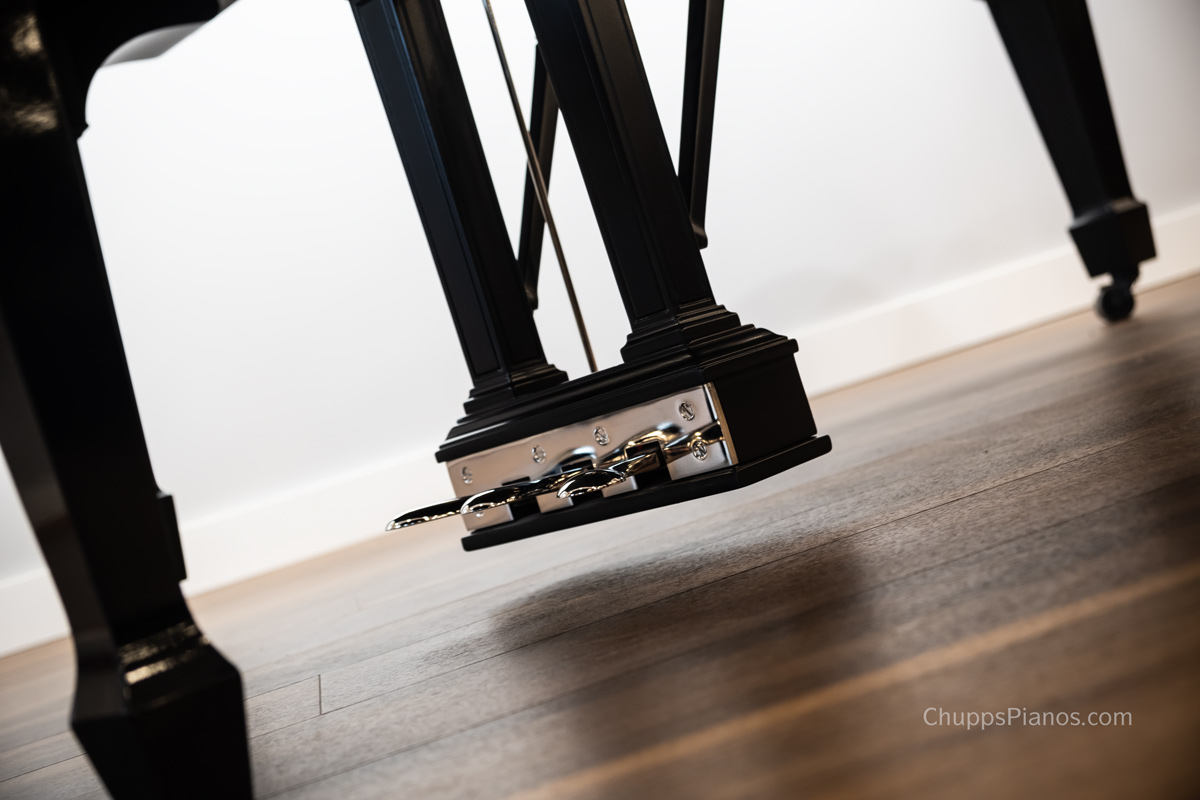 Steinway & Sons Model A-3 Grand Piano | Music Lyre Pedal Lyre - Chupp's Piano Restoration