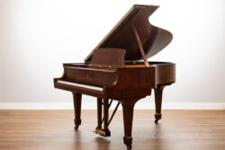 Figured Walnut Steinway & Sons Model L Grand Piano for Sale by Chupp's Piano Service, Inc. - 2024