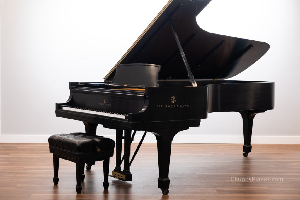 1995 Steinway Model D Concert Grand Piano CD409 | Satin Ebony